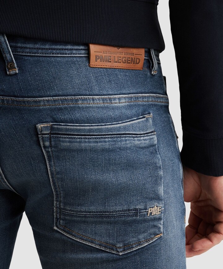 SKYRAK TRUE STONE GREY heren jeans blauw