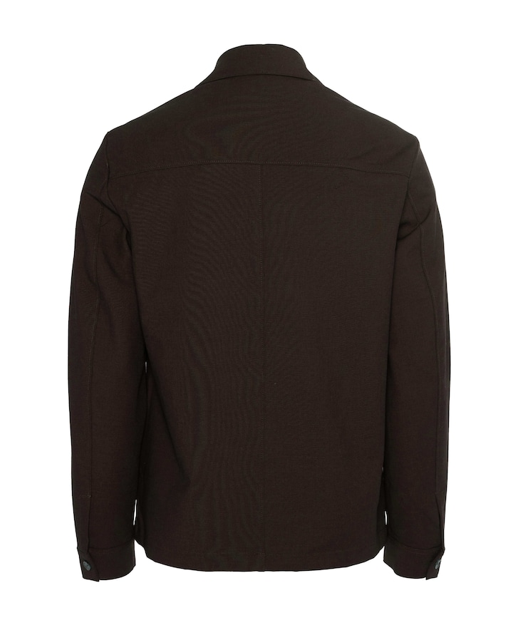 Heren overshirt bruin