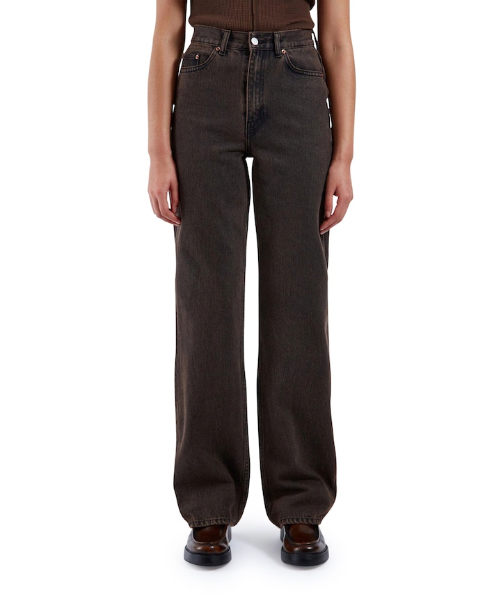 Echo dames jeans bruin