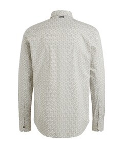 Heren overhemd lange mouw wit