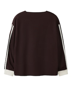 Meisjes longsleeve bruin