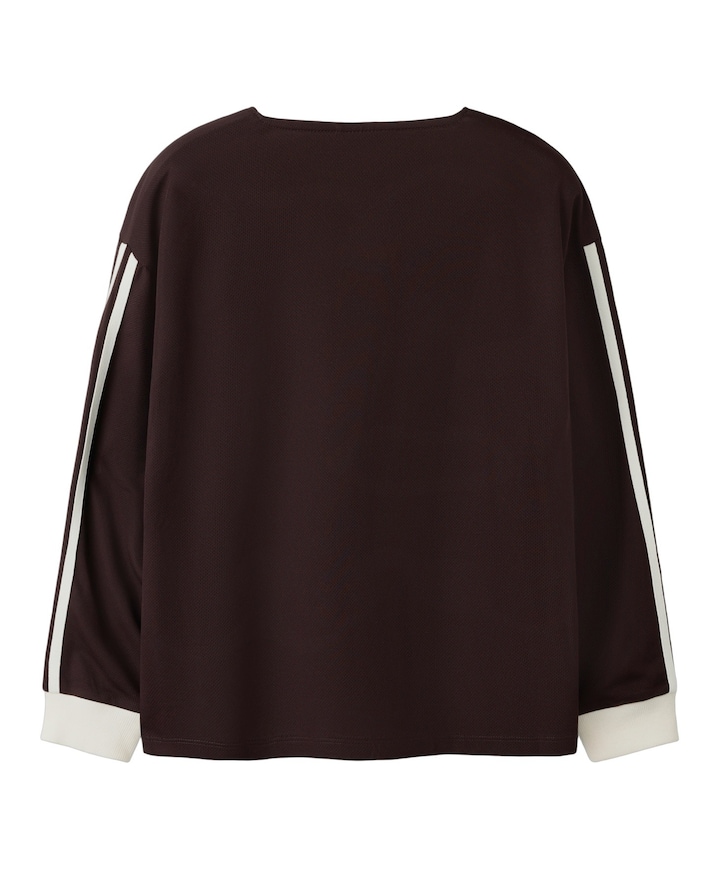 Meisjes longsleeve bruin