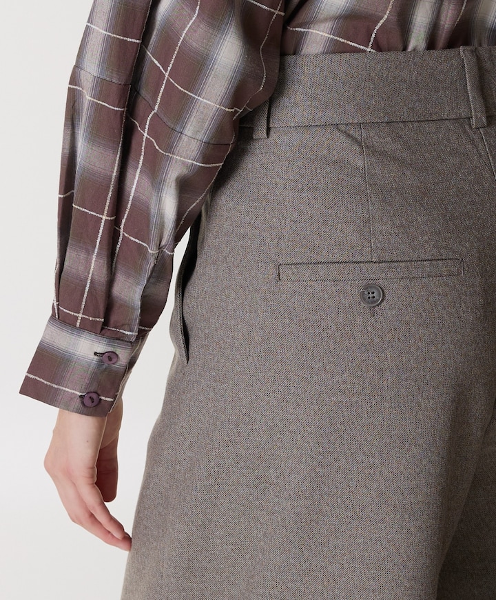 LAURAFV 132 OLD OAK MELANGE dames broek grijs