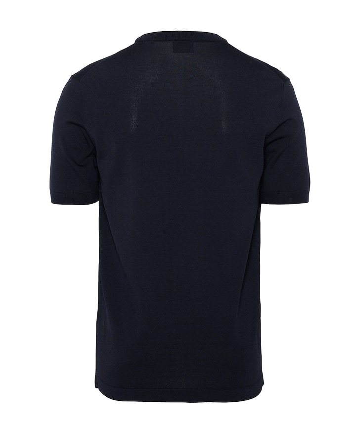 Heren polo blauw