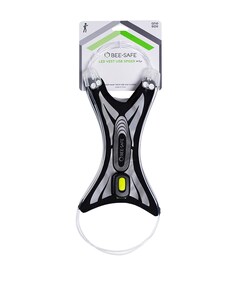 Led vest USB spider zwart