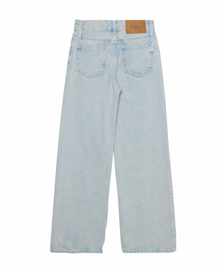 HR WIDE LEG DANTE WASH meisjes jeans blauw