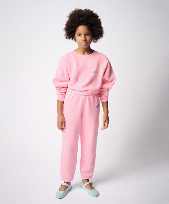 Meisjes sweater roze