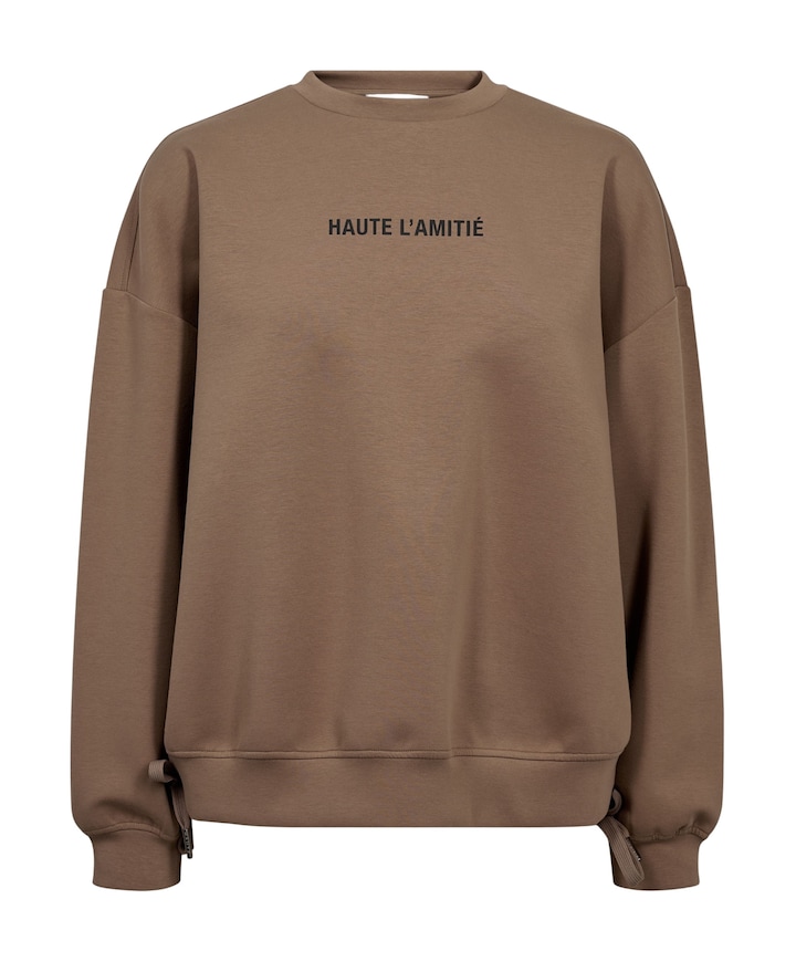 Dames sweater beige