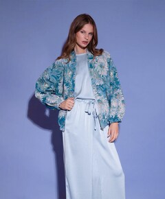 261-2 dames broek blauw