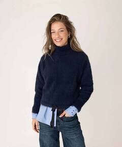Dames trui blauw