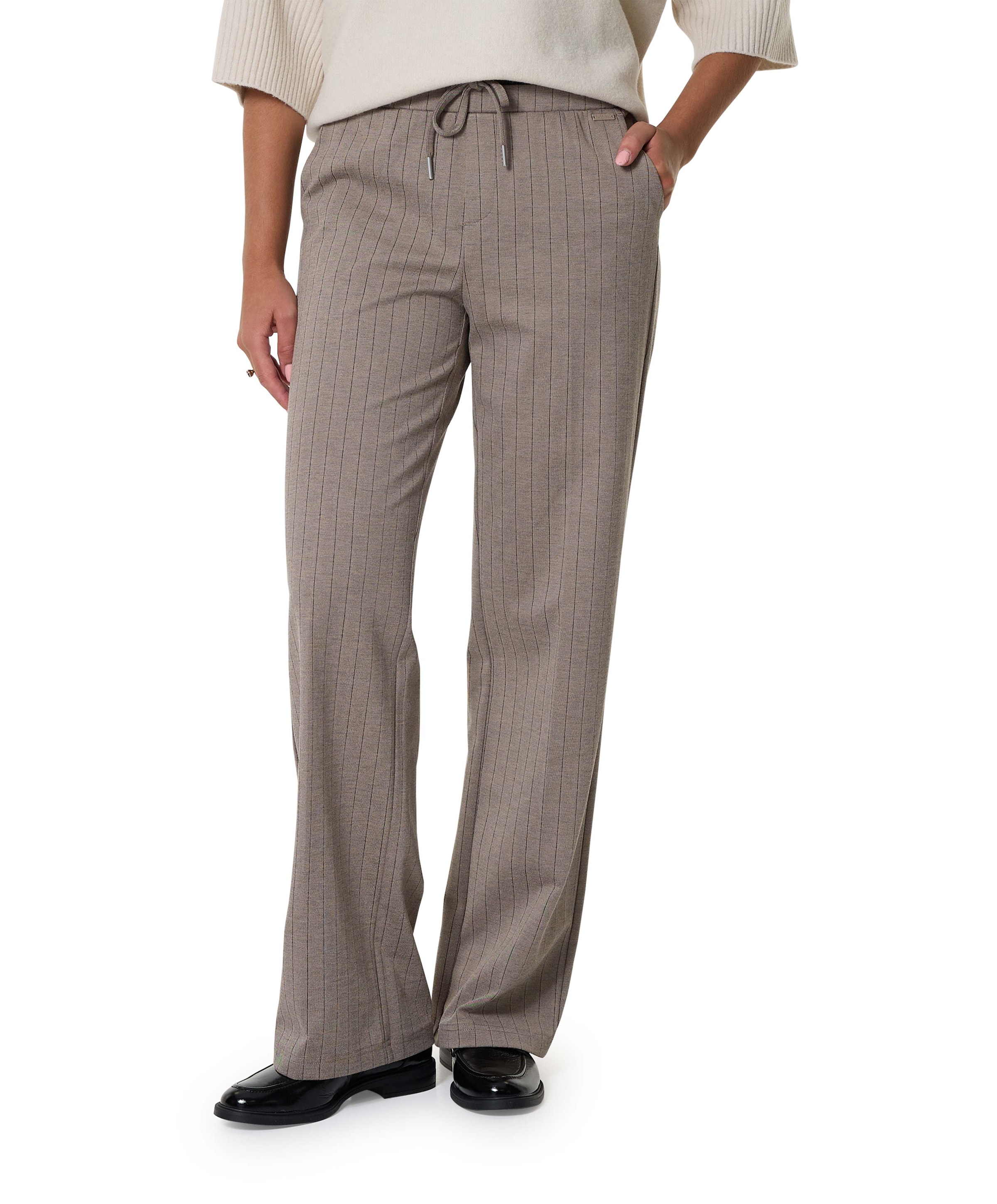 Colette Punta Pinstripe Sporty 82 c dames broek beige