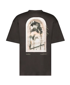 Heren T-shirt bruin