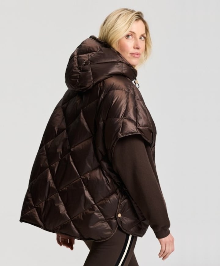 Dames bodywarmer bruin