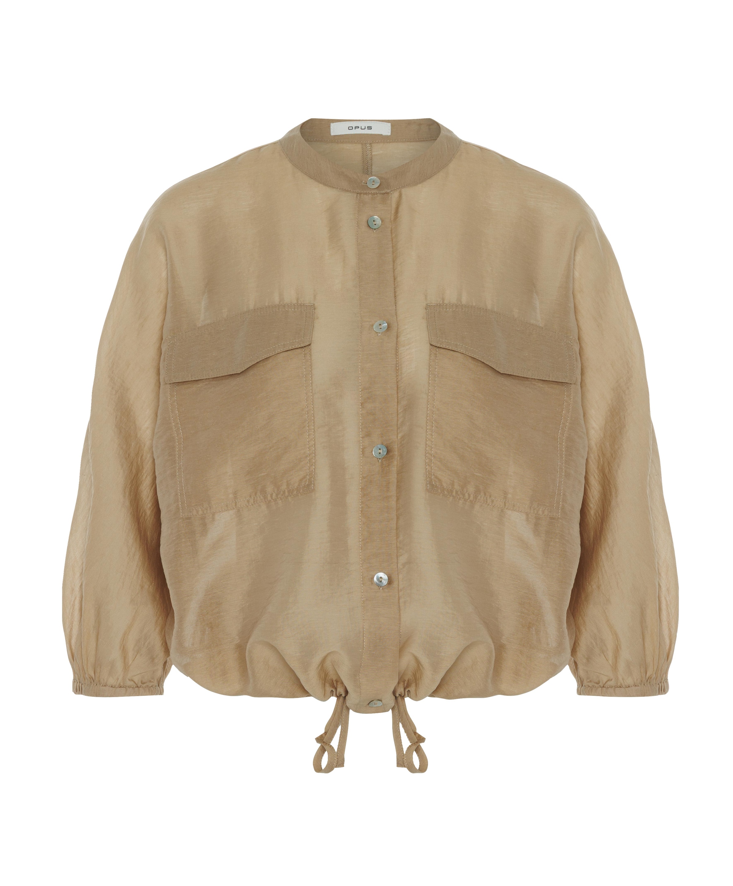 Dames blouse beige