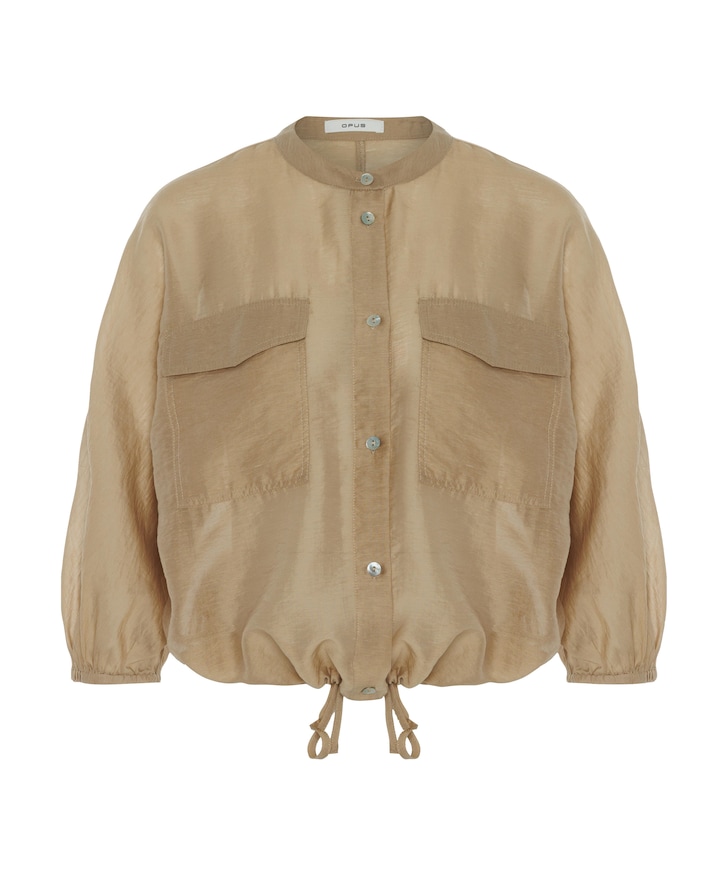 Dames blouse beige