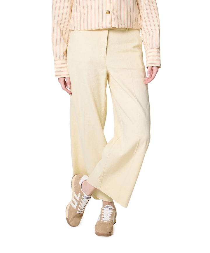 Cara dames broek geel