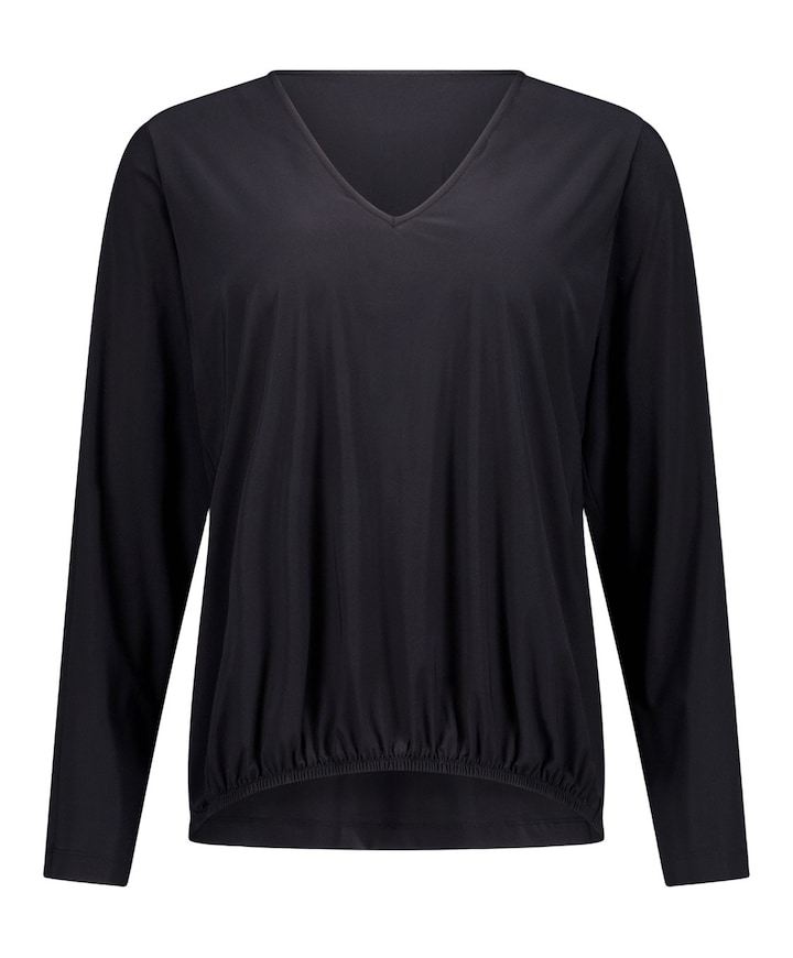 Dames longsleeve zwart