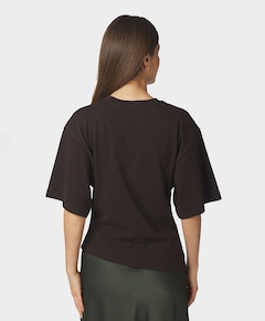 Dames T-shirt bruin
