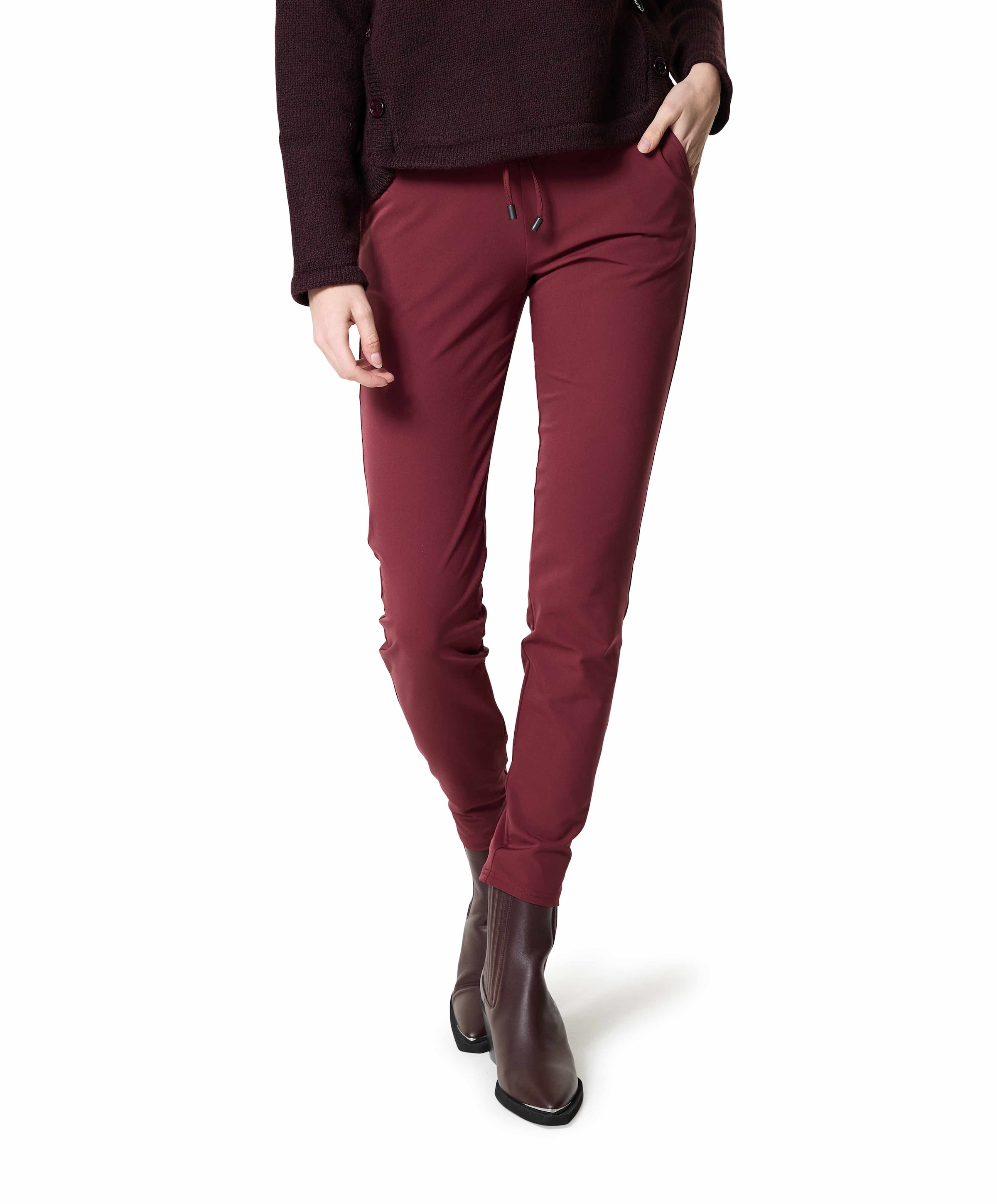 PENNY TRAVEL broek bordeaux