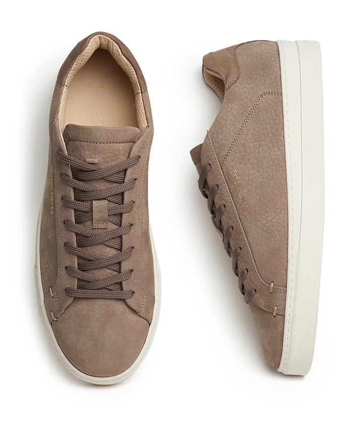 Tiebreak Grain heren sneakers grijs