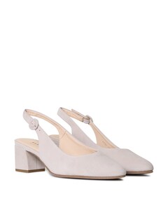 dames slingbacks ecru