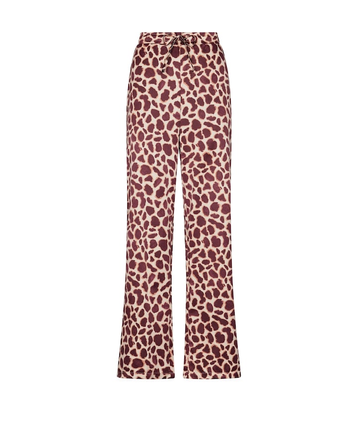 Dames pyjamaset bordeaux