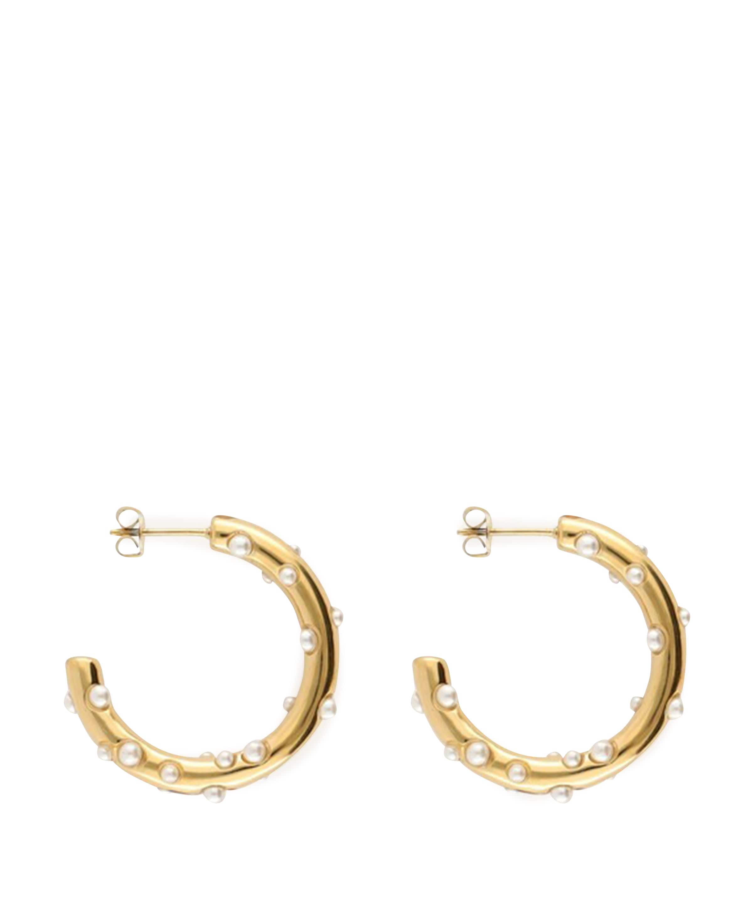 Dames oorbellen goud