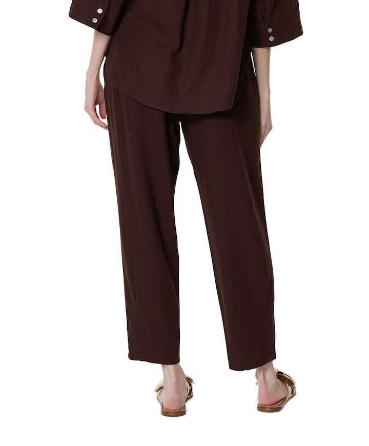 FQLAVA dames broek bruin
