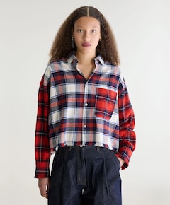 Dames blouse rood