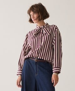 Dames blouse bordeaux
