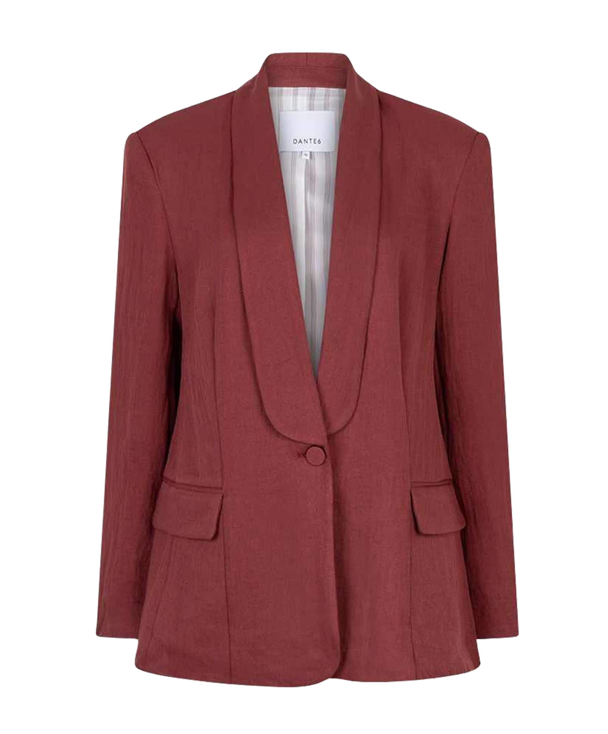 Dames blazer bordeaux