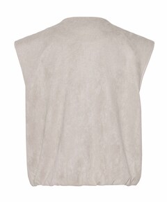 Dames gilet beige