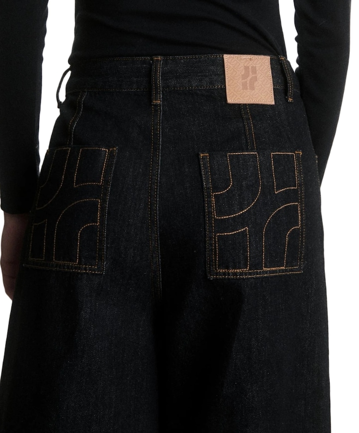 Lukas dames jorts blauw