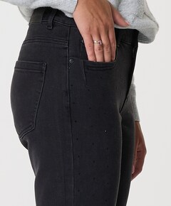 Kim Strass L32 jeans zwart