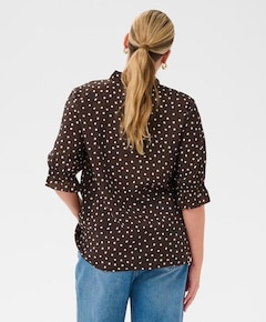 Dames blouse bruin