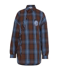 Dames blouse bruin