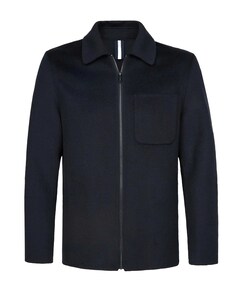 Heren overshirt blauw