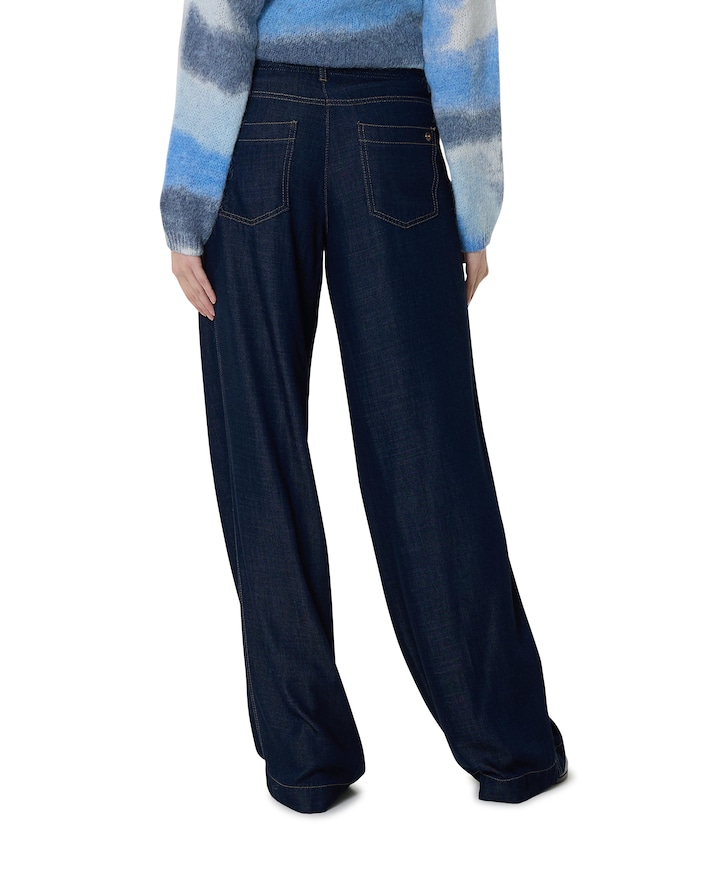 Liv Tailored dames jeans blauw