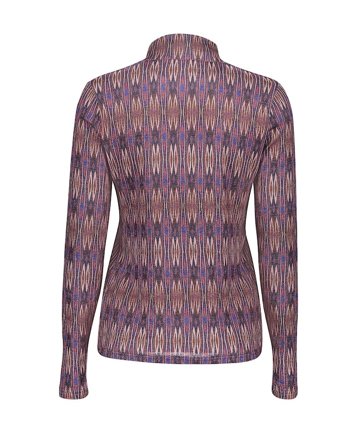 Dames longsleeve paars
