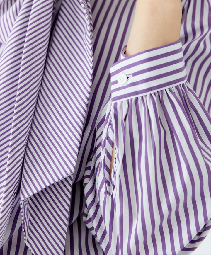 Dames blouse paars