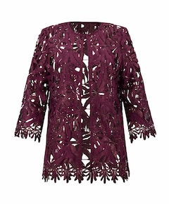 Dames vest bordeaux