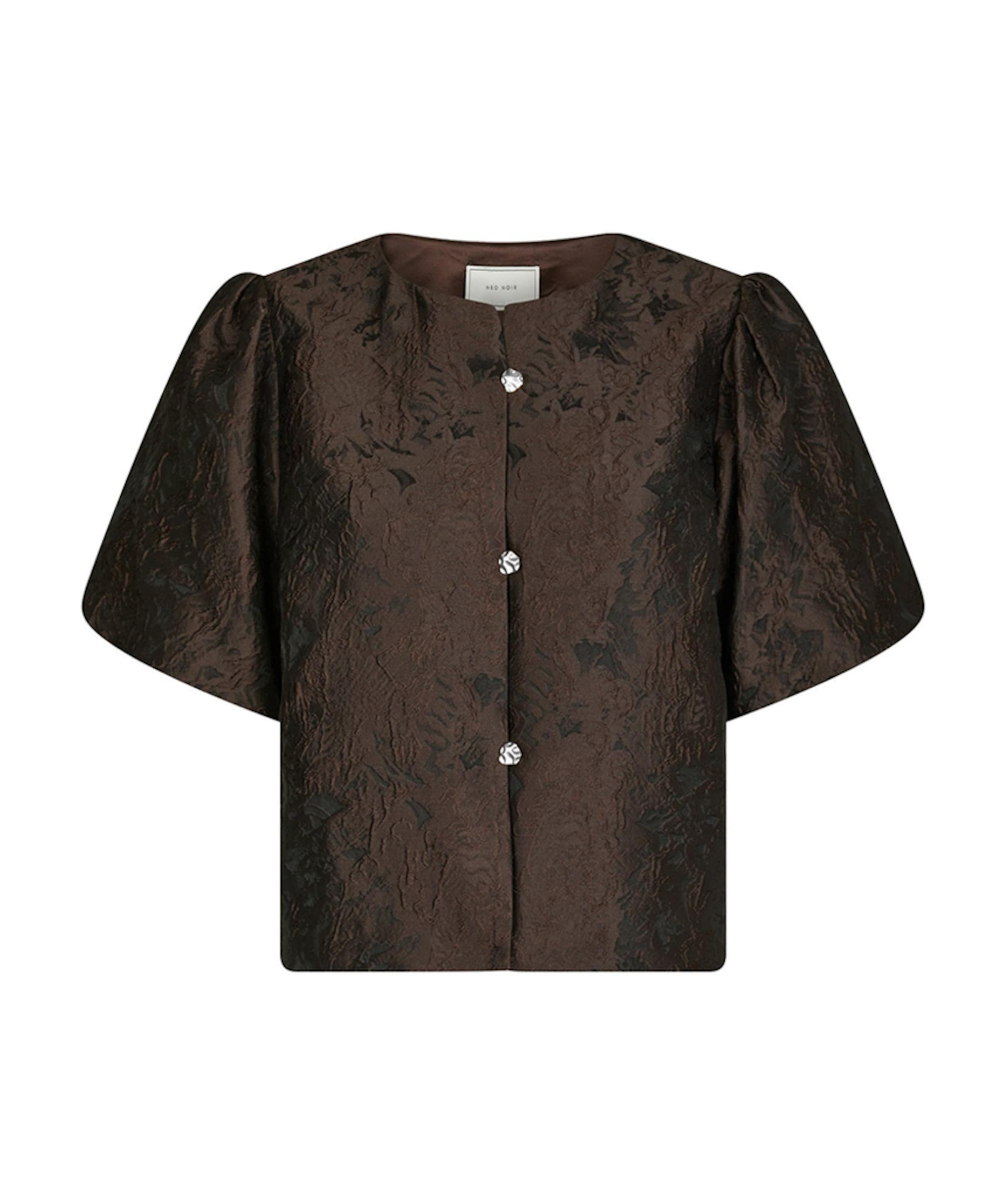 Dames blouse bruin
