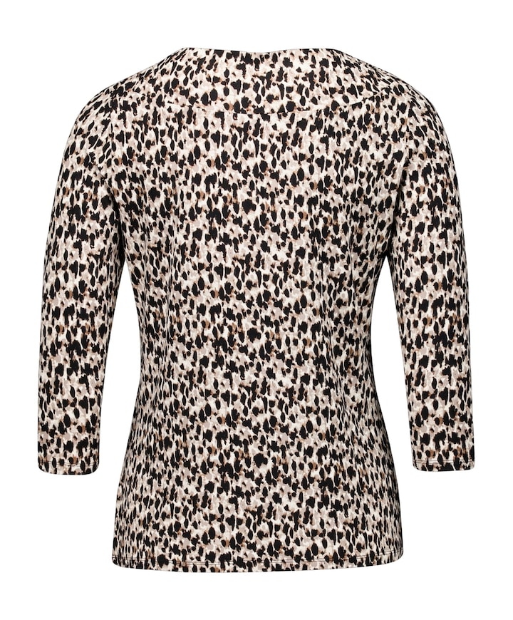 Dames longsleeve beige
