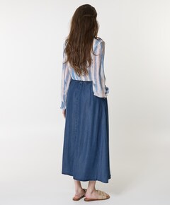 Dames rok blauw