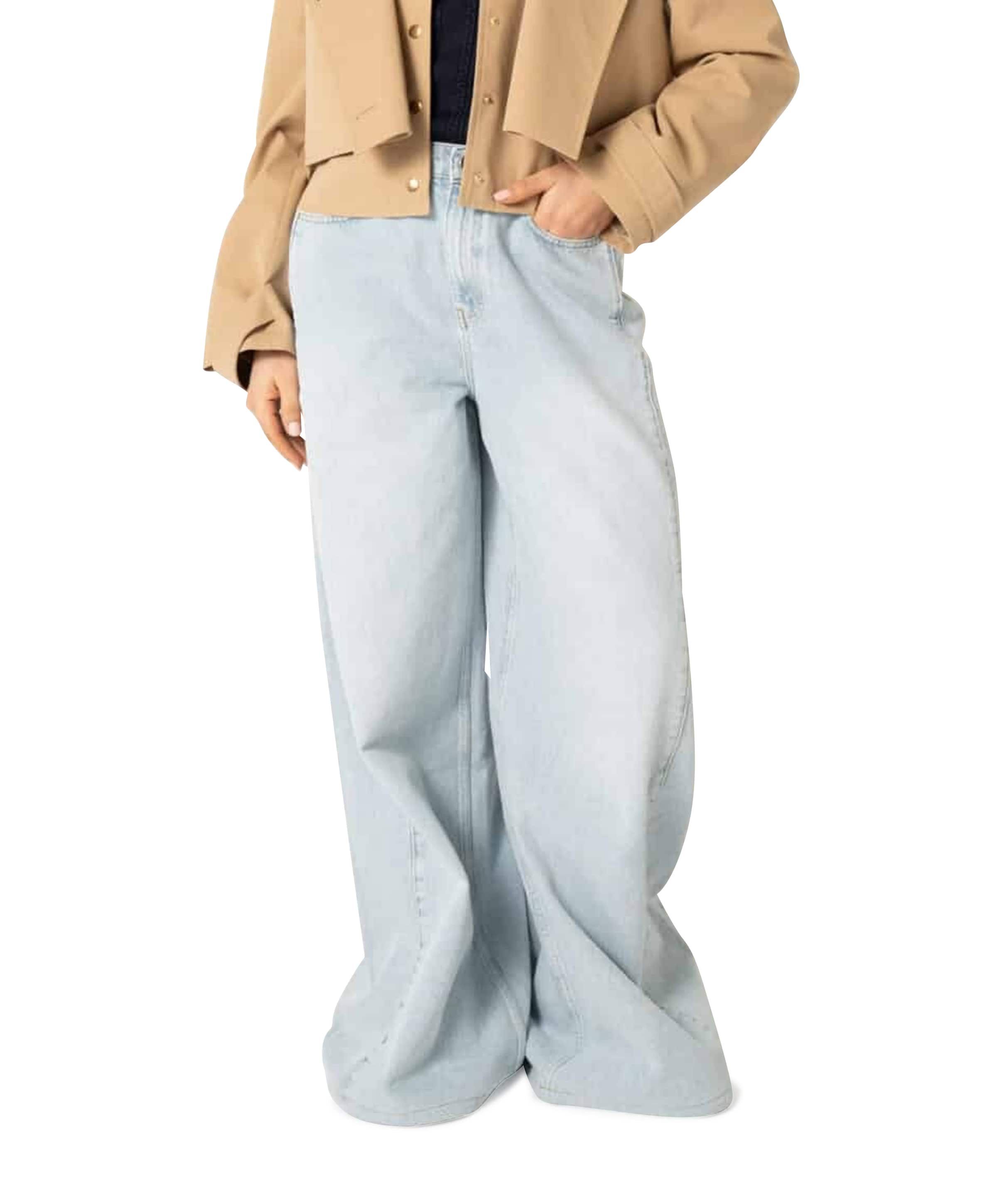 Denim dames jeans blauw