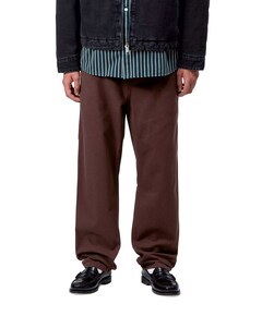 Carhartt WIP Flint Organic heren broek bruin