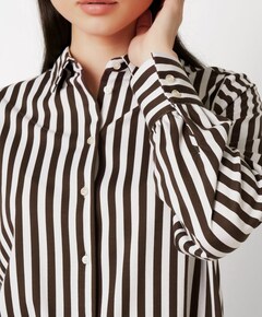 Dames blouse bruin