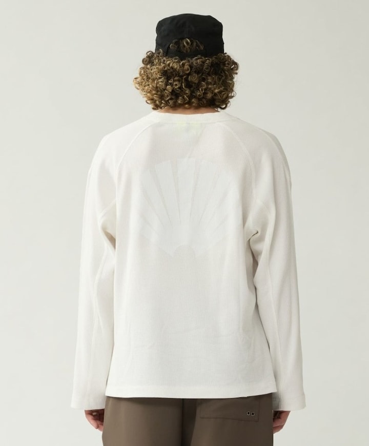 Heren longsleeve wit