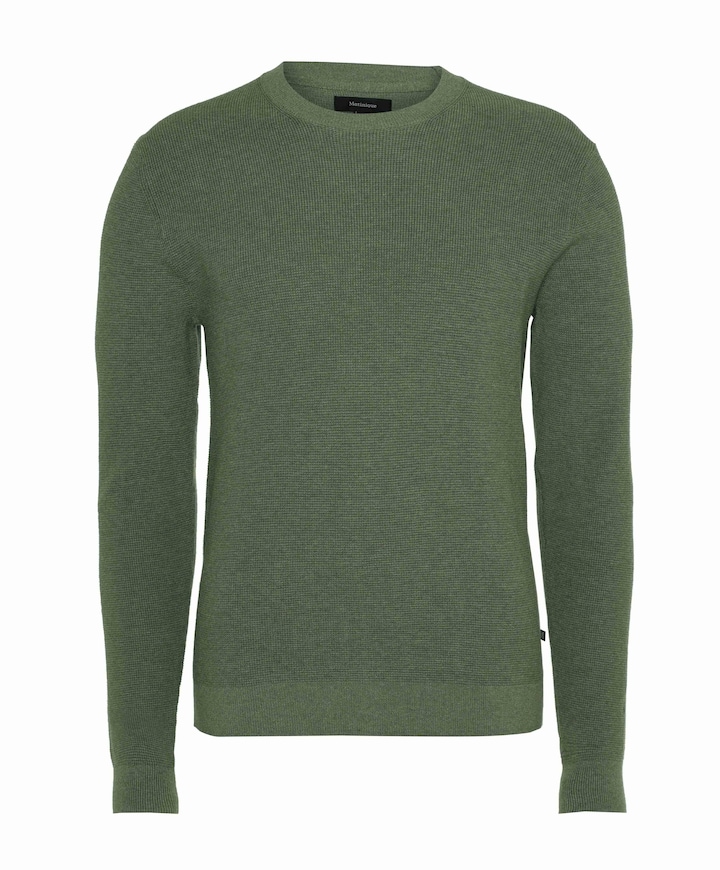 Heren trui groen