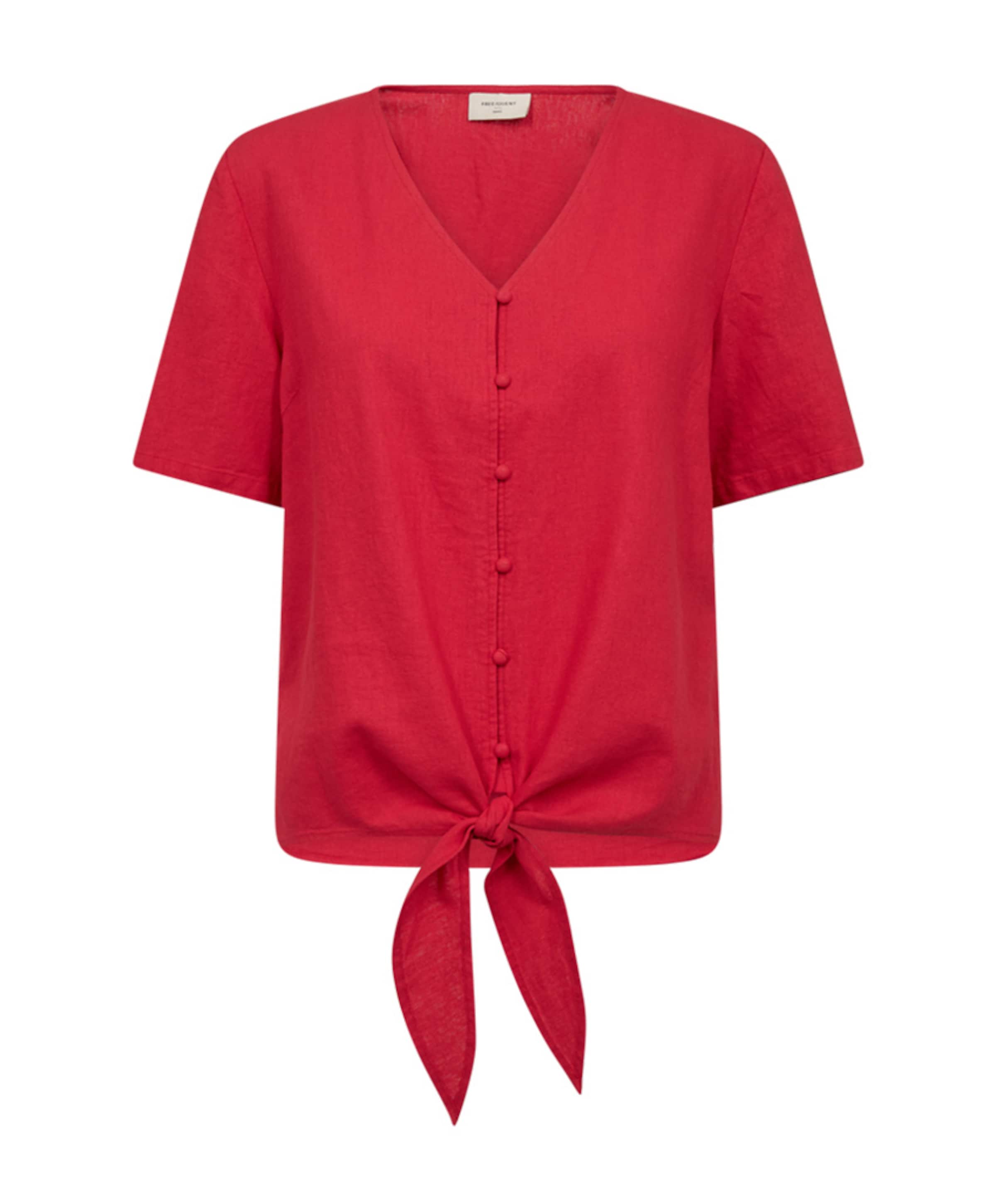 Dames blouse rood